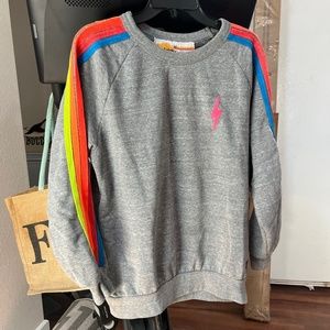 AV Aviator Nation 5 Stripe Crew - M